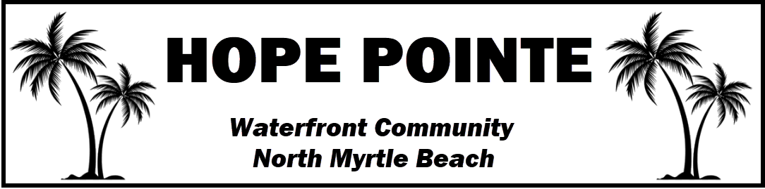 Hope Pointe - new home waterfront community in North Myrtle Beach by Ryan Homes